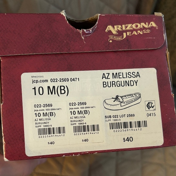 NIB Women’s light pink mauve moccasins slippers sz 10(b) - Picture 6 of 6